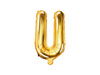 Folienballon Buchstabe U 35cm, Gold