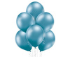 Balony lateksowe B105 Glossy Blue niebieskie 30cm, 50 sztuk