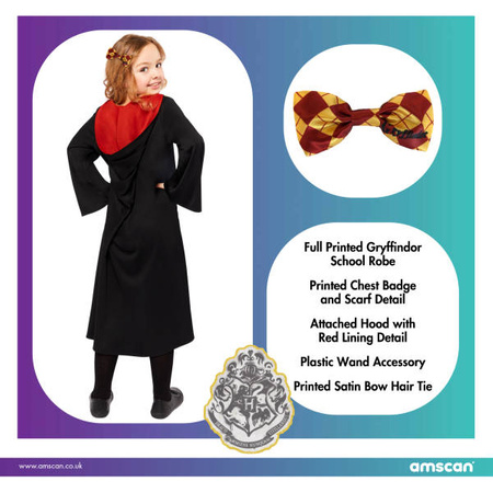 Outfit, Costume Disguise Hermione Deluxe 6-8 years