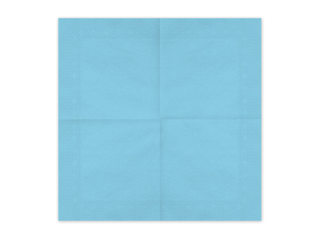 Paper napkins Light Blue 33x33cm 20 pcs