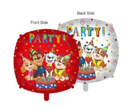 Paw Patrol Folienballon mit Gewicht, 46cm