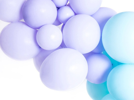 Balony lateksowe Strong Liliowe, Pastel Light Lilac, 30cm, 10szt.