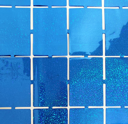 Kurtyna panelowa 200x100 cm holograficzna granatowa