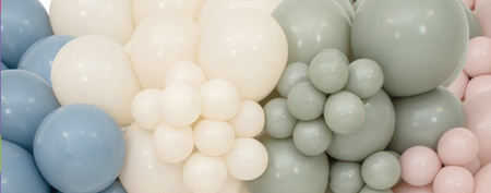 Sempertex Latex Balloons, Pastel Dusk Rose, 12cm, 50pcs