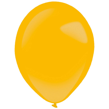 Balloons latex Decorator Metallic Gold 35cm, 50 pcs