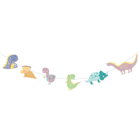 Geburtstagsfahne, Dinosaurier 300 cm