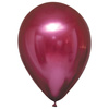 Balony lateksowe Ciemny Róż, Decorator Satin Luxe Chrome Pomegranate, 12cm, 100 szt.