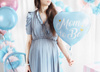 Foil balloon mom to be, 35cm, blue