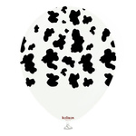 Latex Balloons Kalisan Safari Cow, 30cm, 25 pcs.