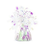 Balloon weight, foil, iridescent