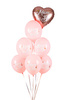 Latex balloons mom to be, pastel pink 30cm, 50 pieces