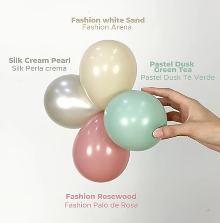 Balony lateksowe Sempertex, Silk Cream Pearl, 45cm, 1 szt