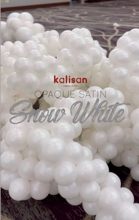 Balony lateksowe Snow White, 45 cm, 1 szt.