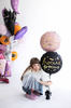 Hocus Pocus foil balloon, halloween 45 cm, pink