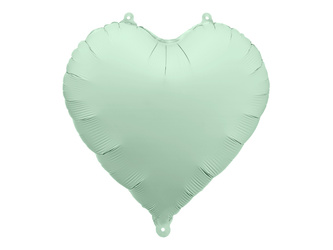 Balon foliowy Serce, zieleń, 45 cm