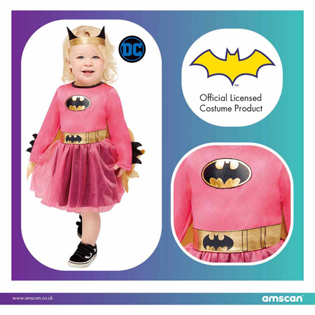 Outfit, Costume Pink Batgirl 6-12 months