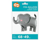 Foil balloon Elephant, 68 x 49cm