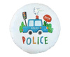 Balon Foliowy Police, policja - 45 cm