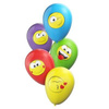Balony lateksowe Minki Emoji, 28cm, 5szt.