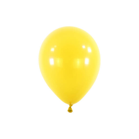 Balony lateksowe Żółte, Decorator Standard Yellow Sunshine, 12cm, 100 szt.