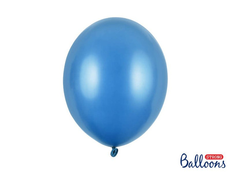 Strong Ballons, metallisch marineblau 30cm, 100 Stk.