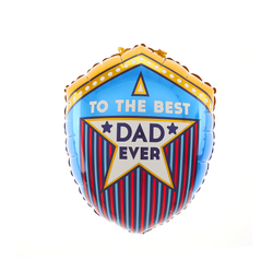 Balon foliowy To the best Dad ever 45x59cm