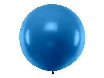 Balon latesowe Gigant, Niebieski, Pastel Navy Blue, 1m, 1szt