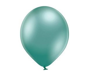 Balony lateksowe B105 Glossy Green zielone 30cm, 50 sztuk