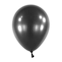 Balony lateksowe Czarne, Decorator Pearl Jet Black, 12cm, 100 szt.