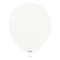 Balony lateksowe Kalisan White, białe 30cm, 100 szt.