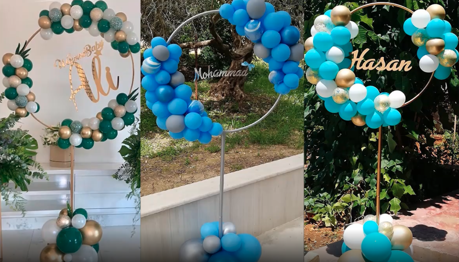 Support pour ballons, 160 cm