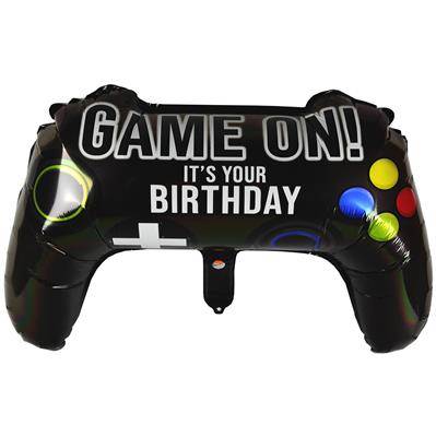 Balon foliowy Kontroler Game on It's Your Birthday 32cm