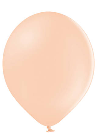 Balony lateksowe B105, Brzoskwiniowe, Pastel Peach Cream, 30cm, 100 sztuk