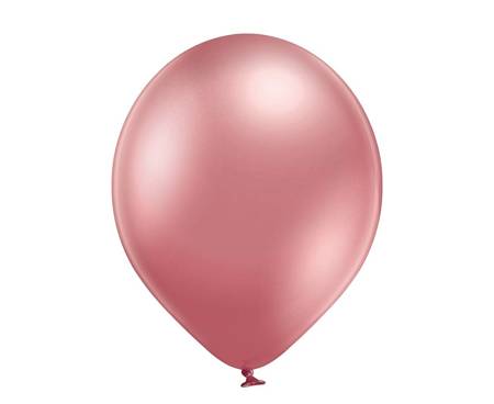 Balony lateksowe B105 Glossy Pink różowe 30cm, 100 sztuk