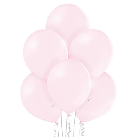 Balony lateksowe B105, Różowe, Pastel Soft Pink, 30cm, 100 sztuk