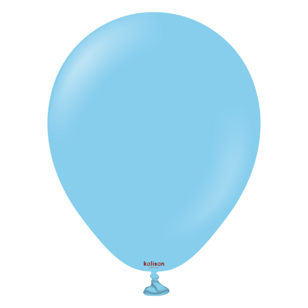 Balony lateksowe Baby Blue, niebieski 13 cm, 100 szt.