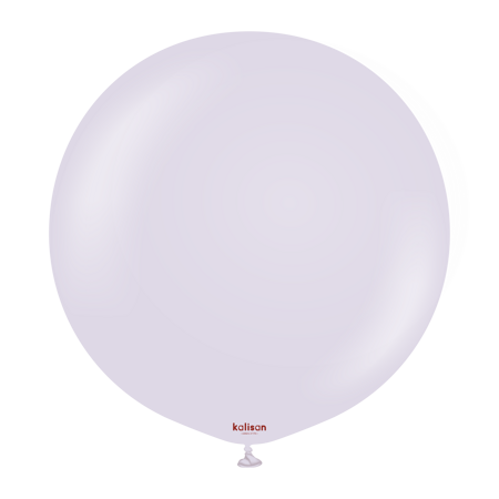 Balony lateksowe Kalisan Macaron Lilac, fioletowy, 45 cm, 25 szt.