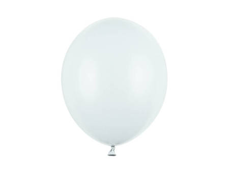 Balony lateksowe Strong, Niebieskie, Pastel Light Misty Blue, 12cm, 100 szt.