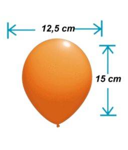 Balony lateksowe białe 12,5 cm, 100 szt.