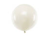 Balon lateksowy Gigant, Kremowy, Pastel Light Cream, 60cm, 1szt