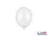 Balony Strong małe Metallic Pure White Białe 12cm, 100 szt.