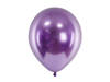 Balony lateksowe Glossy, Chrome, Fioletowe, 30cm, 10 szt.