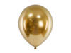 Balony lateksowe Glossy, Chrome, Złote, 45cm, 5 szt.