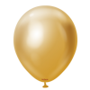 Balony lateksowe Kalisan Mirror Gold złote, 30 cm, 50 szt.