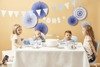 Girlanda Birthday - Błękitne Flagietki, 1,3m